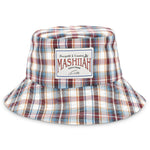 Load image into Gallery viewer, BomBuckt- Double sided Bucket hat- Black/plaid
