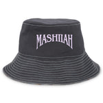 Load image into Gallery viewer, BomBuckt- Double sided Bucket hat- Black/plaid

